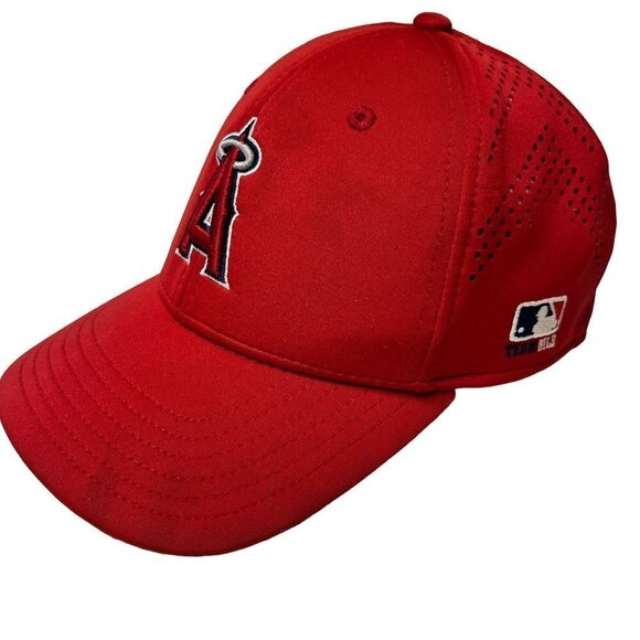 Los Angeles Angels Baseball‎ Hat Cap Unisex S/M Red Fitted Hat TeamMLB OC… - Picture 7 of 8